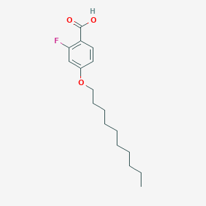 4-(Decyloxy)-2-fluorobenzoic acid