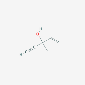 B105895 3-Methyl-1-penten-4-yn-3-ol CAS No. 3230-69-1