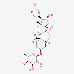 molecular formula C29H42O10 B105898 Adonitoxin CAS No. 17651-61-5