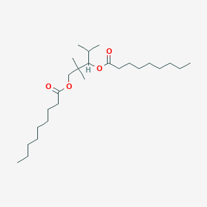 molecular formula C26H50O4 B105900 2,2,4-Trimethyl-1,3-pentanediol dipelargonate CAS No. 15721-83-2