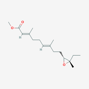 molecular formula C17H28O3 B105903 Juvenile hormone II CAS No. 34218-61-6