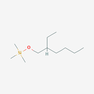 molecular formula C11H26OSi B105908 Silane, [(2-ethylhexyl)oxy]trimethyl- CAS No. 18023-53-5