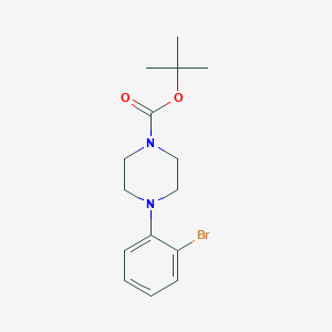 molecular formula C15H21BrN2O2 B105910 tert-Butyl 4-(2-bromophenyl)piperazine-1-carboxylate CAS No. 494773-35-2