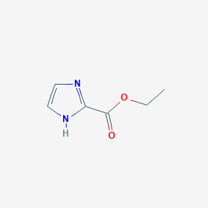 molecular formula C6H8N2O2 B105911 Ethyl 1H-imidazole-2-carboxylate CAS No. 33543-78-1
