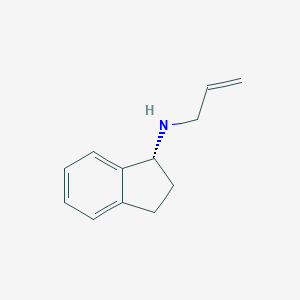 molecular formula C12H15N B105917 (1r)-N-(丙-2-烯-1-基)-2,3-二氢-1h-茚-1-胺 CAS No. 1166392-42-2
