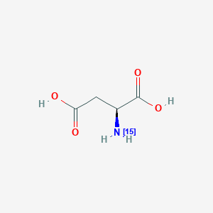 (2S)-2-(15N)Azanylbutanedioic acid