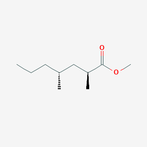 molecular formula C10H20O2 B105938 Methyl (2S,4R)-2,4-dimethylheptanoate CAS No. 18450-78-7