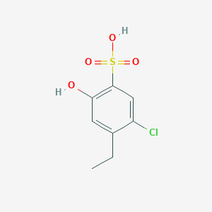 5-Chloro-4-ethyl-2-hydroxybenzenesulfonic acid