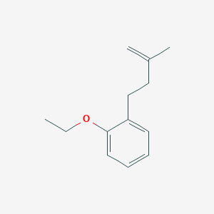 molecular formula C13H18O B105944 4-(2-Ethoxyphenyl)-2-methyl-1-butene CAS No. 18272-87-2