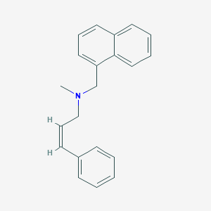 (Z)-N-methyl-N-(naphthalen-1-ylmethyl)-3-phenylprop-2-en-1-amine