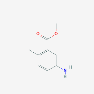 molecular formula C9H11NO2 B105960 Methyl 5-Amino-2-Methylbenzoate CAS No. 18595-12-5