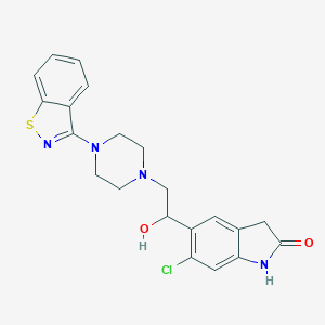 molecular formula C21H21ClN4O2S B105963 Hydroxy Ziprasidone 