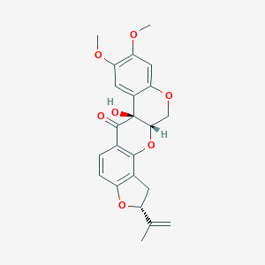 molecular formula C23H22O7 B105970 12-Hydroxyrotenone CAS No. 16431-42-8
