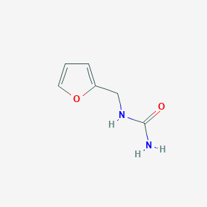 molecular formula C6H8N2O2 B106000 1-(Furan-2-ylmethyl)urea CAS No. 5962-13-0