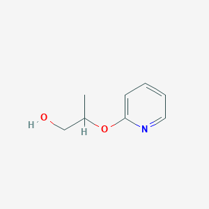 molecular formula C8H11NO2 B106006 2-(2-Pyridinyloxy)-1-propanol CAS No. 133457-51-9