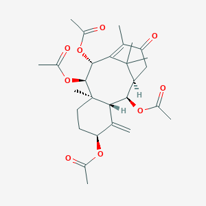 molecular formula C28H38O9 B106009 Taxinin H CAS No. 18530-10-4