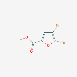 molecular formula C6H4Br2O3 B106015 Methyl 4,5-dibromo-2-furoate CAS No. 54113-41-6