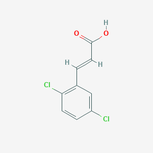 molecular formula C9H6Cl2O2 B010602 3-(2,5-Dichlorophenyl)acrylic acid CAS No. 101869-82-3