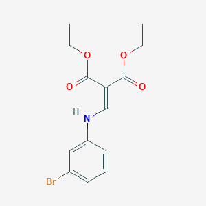 molecular formula C14H16BrNO4 B106027 Diethyl [[(3-bromophenyl)amino]methylene]malonate CAS No. 351893-47-5