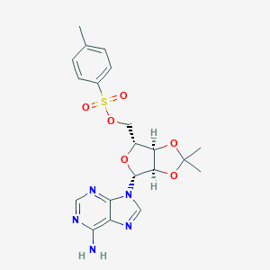molecular formula C20H23N5O6S B106038 2',3'-O-异丙基-5'-O-甲苯磺酰基-腺苷 CAS No. 5605-63-0