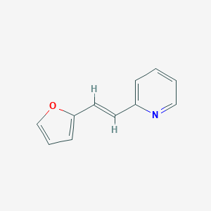 molecular formula C11H9NO B106039 2-(2-(2-Furyl)vinyl)pyridine CAS No. 19053-95-3