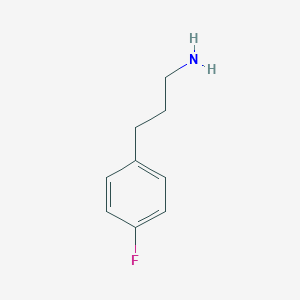 molecular formula C9H12FN B010604 3-(4-Fluorophenyl)propan-1-amine CAS No. 101488-65-7