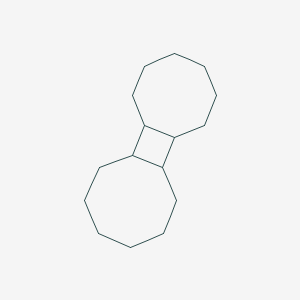 molecular formula C16H28 B106042 tricyclo[8.6.0.02,9]hexadecane CAS No. 18208-94-1