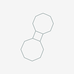 molecular formula C16H28 B106042 Hexadecahydrocyclobuta[1,2:3,4]dicyclooctene CAS No. 18208-94-1