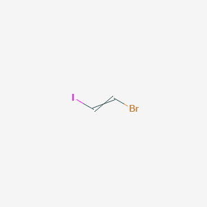 molecular formula C2H2BrI B106051 1-溴-2-碘乙烯 CAS No. 16452-91-8