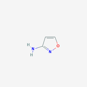 molecular formula C3H4N2O B106053 3-Aminoisoxazole CAS No. 1750-42-1