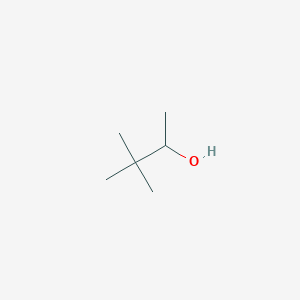 molecular formula C6H14O B106058 3,3-二甲基-2-丁醇 CAS No. 464-07-3