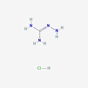 molecular formula CH7ClN4 B106072 Aminoguanidine hydrochloride CAS No. 16139-18-7