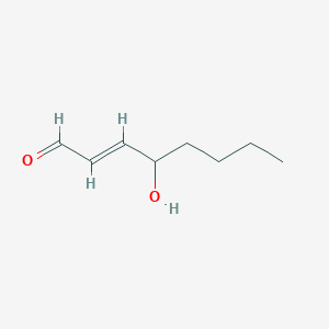 molecular formula C8H14O2 B106085 4-Hydroxy-2-octenal CAS No. 17449-15-9