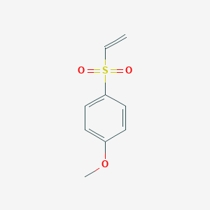 molecular formula C9H10O3S B106086 p-Anisyl vinyl sulfone CAS No. 16191-87-0