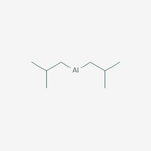 molecular formula C₈H₁₉Al B106114 Aluminum, hydrobis(2-methylpropyl)- CAS No. 1191-15-7