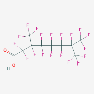 molecular formula C10HF19O2 B106136 Perfluoro-3,7-dimethyloctanoic acid CAS No. 172155-07-6