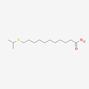 Undecanoic acid, 11-isopropylthio-