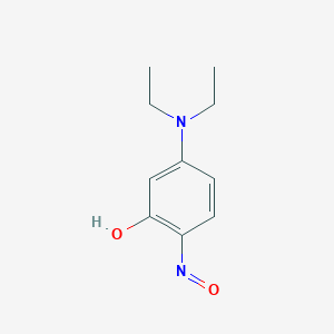 molecular formula C10H14N2O2 B106166 5-Dimethylamino-2-nitrosophenol CAS No. 16761-04-9