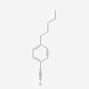molecular formula C13H16 B106171 1-Ethynyl-4-pentylbenzene CAS No. 79887-10-8