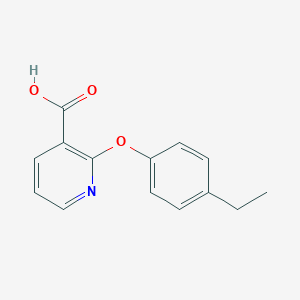 molecular formula C14H13NO3 B106184 2-(4-乙基苯氧基)烟酸 CAS No. 954567-38-5