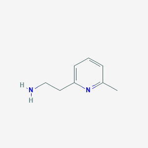 B106186 2-(6-Methylpyridin-2-yl)ethanamine CAS No. 19363-94-1