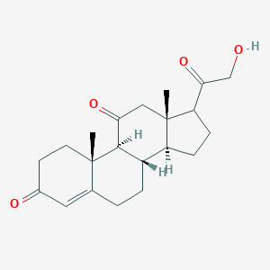 molecular formula C21H28O4 B106187 11-Dehydrocorticosterone CAS No. 72-23-1