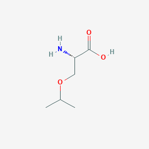 molecular formula C6H13NO3 B106189 (2S)-2-Amino-3-(propan-2-yloxy)propanoic acid CAS No. 83824-92-4