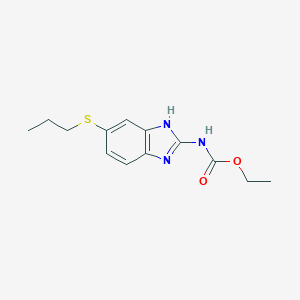 molecular formula C13H17N3O2S B106192 O-Desmethyl-O-ethylAlbendazole CAS No. 139751-05-6