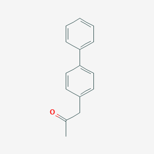 molecular formula C15H14O B106195 1-联苯-4-基-丙烷-2-酮 CAS No. 5333-01-7
