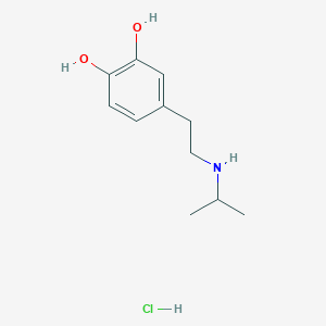 molecular formula C11H18ClNO2 B106198 N-IsopropyldopamineHydrochloride CAS No. 5178-52-9