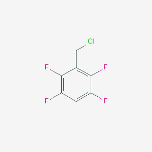 molecular formula C7H3ClF4 B010620 3-(氯甲基)-1,2,4,5-四氟苯 CAS No. 107267-44-7
