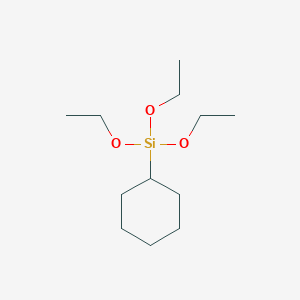 molecular formula C12H26O3Si B106200 Cyclohexyltriethoxysilane CAS No. 18151-84-3