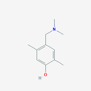 molecular formula C11H17NO B106204 4-[(Dimethylamino)methyl]-2,5-dimethylphenol CAS No. 16819-05-9