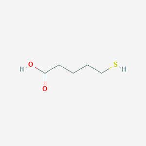 molecular formula C5H10O2S B106213 5-sulfanylpentanoic Acid CAS No. 30247-98-4